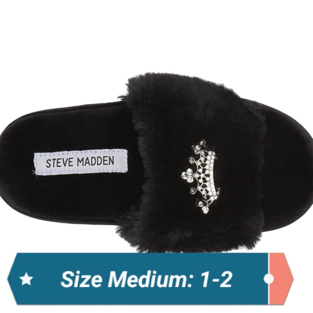 Steve Madden *Kids* Slipper Size Medium 1-2